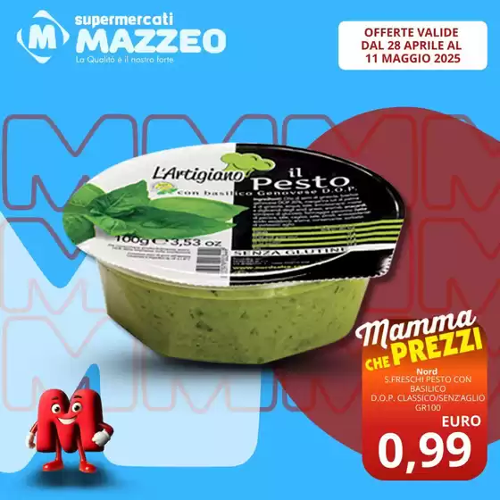 Volantino Mazzeo Supermercati a Marigliano | Mamma che prezzi | 28/4/2025 - 10/5/2025