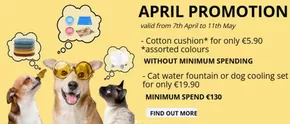Offerte di Animali a Bologna | Aprile Promotion in L'Ora degli Animali | 28/4/2025 - 11/5/2025