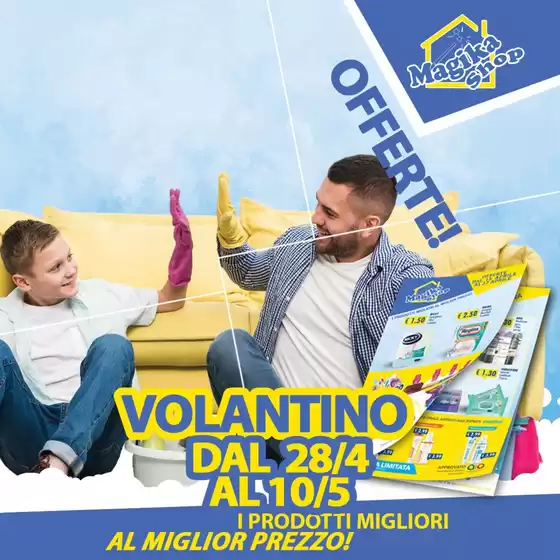 Volantino Magika Shop a Mirto CS | Volantino dal 28/4 al 10/5 | 28/4/2025 - 10/5/2025