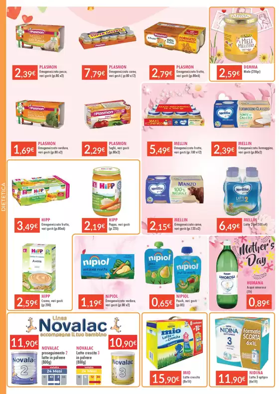 Volantino Sanitaria Demma a Cinisi | Buona festa della mamma | 28/4/2025 - 11/5/2025