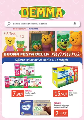 Offerte di Salute e Benessere a Isola delle Femmine | Buona festa della mamma in Sanitaria Demma | 28/4/2025 - 11/5/2025