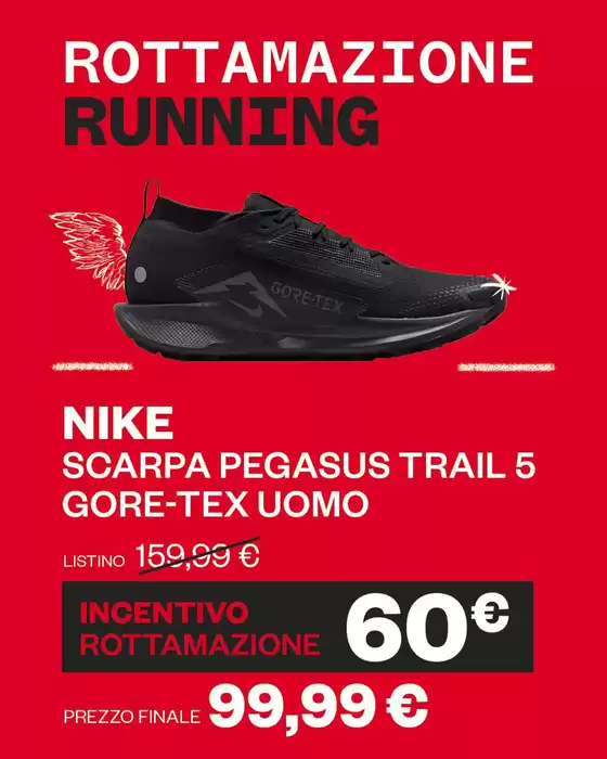 Volantino Sportland a Stezzano | Rottamazione running | 28/4/2025 - 4/5/2025