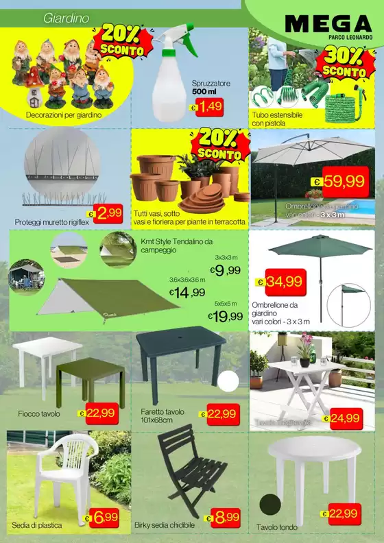 Volantino Mega a Fiumicino | Mega P. Leonardo - Primavera di risparmio | 28/4/2025 - 18/5/2025