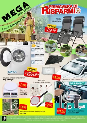 Offerte di Cura casa e corpo a Roma | Mega P. Leonardo - Primavera di risparmio in Mega | 28/4/2025 - 18/5/2025