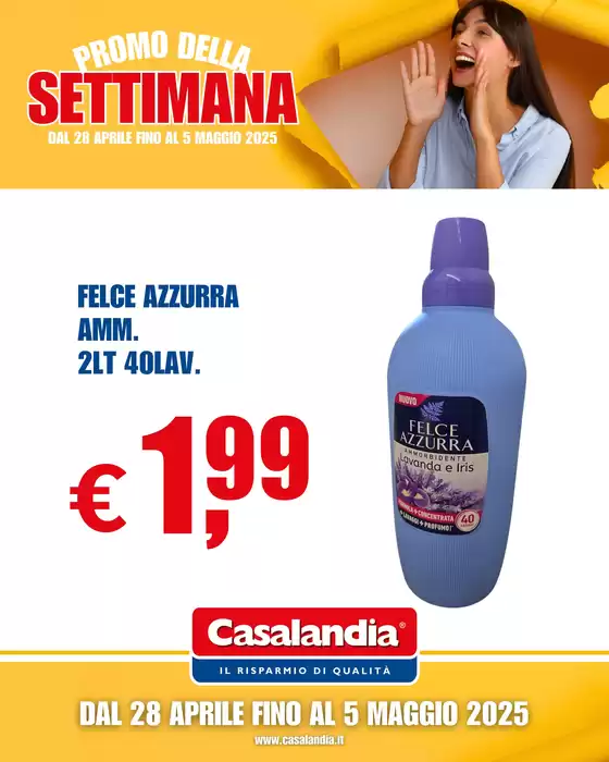 Volantino Casalandia a Roma | Promo della settimana | 28/4/2025 - 5/5/2025