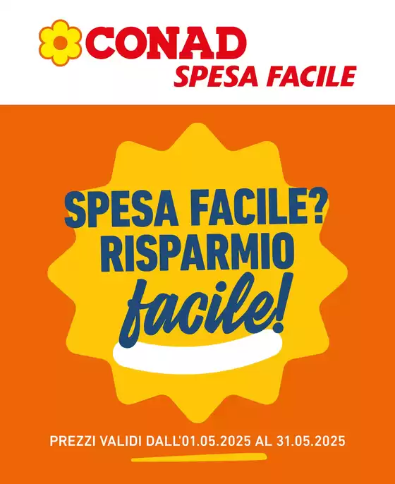 Volantino Spesa Facile a Mezzocorona | Spesa Facile? Risparmio facile | 1/5/2025 - 31/5/2025