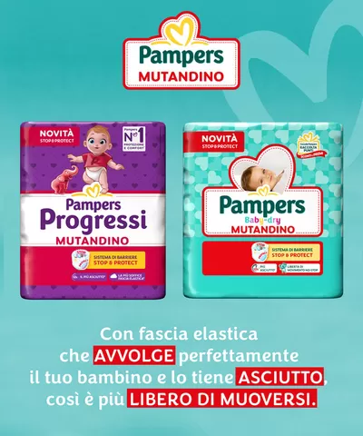 Offerte di Iper e super a Recale | Pampers Mutandino in Pampers | 7/5/2025 - 18/6/2025