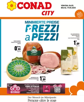 Volantino Conad City a Bolzano | Prezzi a prezzi | 6/5/2025 - 19/5/2025
