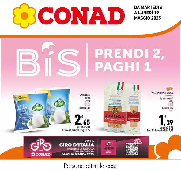 Volantino Conad City a Bussolengo | Prendi 2 paghi 1 | 6/5/2025 - 19/5/2025