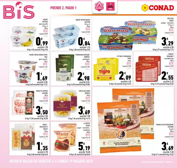 Volantino Conad a Asolo | Prendi 2 paghi 1 | 6/5/2025 - 19/5/2025