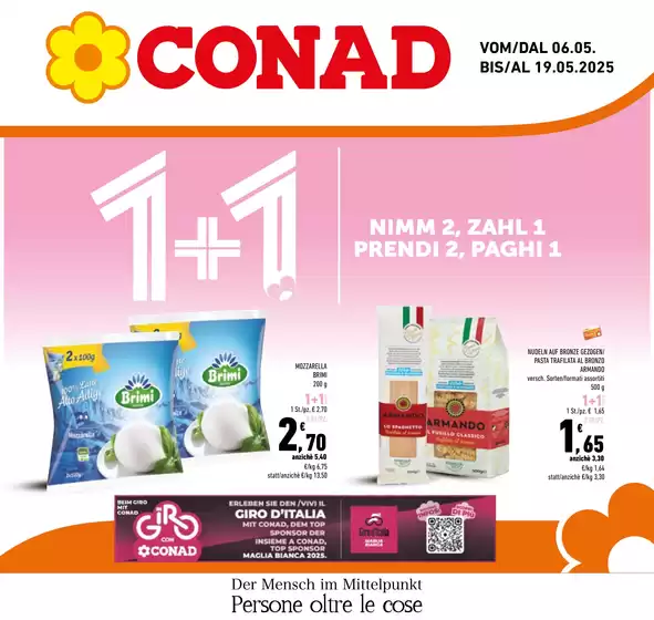 Volantino Conad | Prendi 2 paghi 1 | 6/5/2025 - 19/5/2025