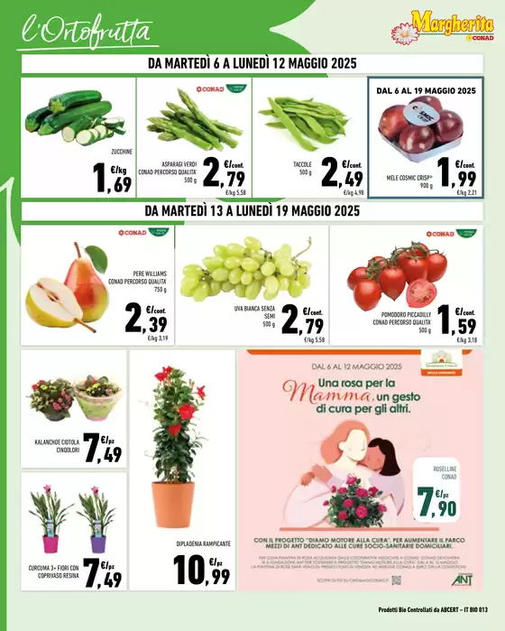 Volantino Margherita Conad | Prezzi a prezzi | 6/5/2025 - 19/5/2025
