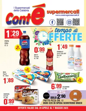 Volantino Contè a Rende | Tempo di offerte | 28/4/2025 - 7/5/2025