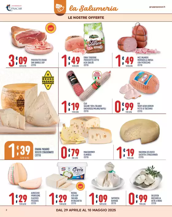 Volantino Pascar a Taranto | Viva la mamma | 29/4/2025 - 10/5/2025