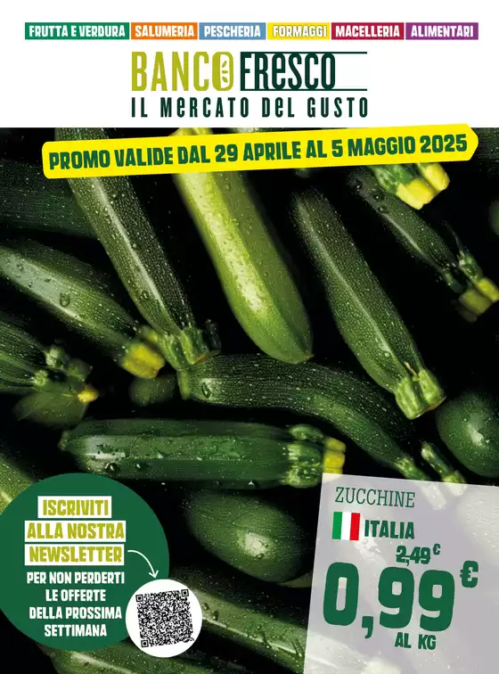 Volantino Banco Fresco a Crema | Il mercato del gusto | 29/4/2025 - 5/5/2025