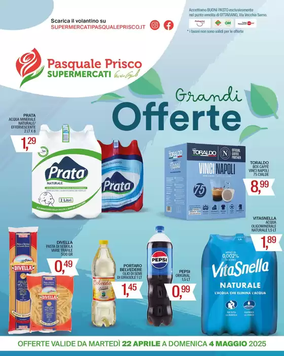Volantino Supermercati Prisco a Nola | Grandi Offerte | 29/4/2025 - 4/5/2025