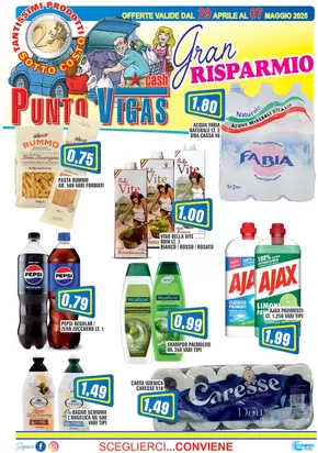 Volantino Punto Vigas a Gela | Gran risparmio | 29/4/2025 - 7/5/2025