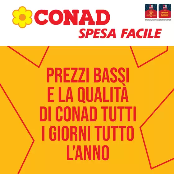 Volantino Spesa Facile a Albignasego | PREZZI BASSI E LA QUALITÀ DI CONAD TUTTI I GIORNI TUTTO L’ANNO | 1/5/2025 - 31/5/2025