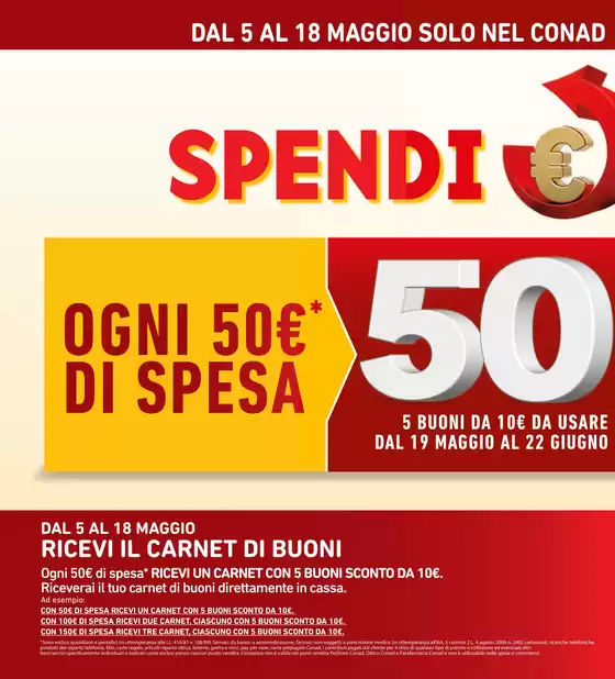 Volantino Conad Superstore a Bergamo | 1,2,3 euro! | 2/5/2025 - 15/5/2025