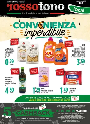 Volantino Supermercati Rossotono Local a Andria | Convenienza imperdibile | 8/5/2025 - 17/5/2025