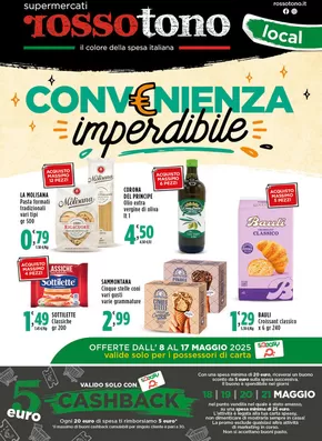 Offerte di Iper e super a Riace | Convenienza imperdibile in Supermercati Rossotono Local | 8/5/2025 - 17/5/2025