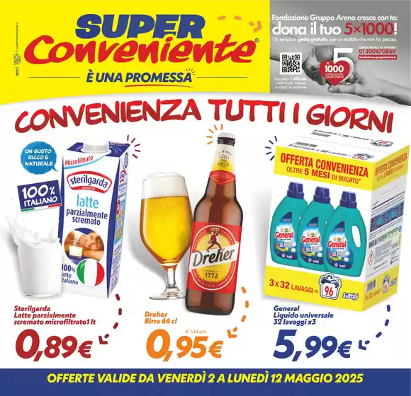 Volantino SuperConveniente a Messina | Convenienza imbattibile! | 2/5/2025 - 12/5/2025