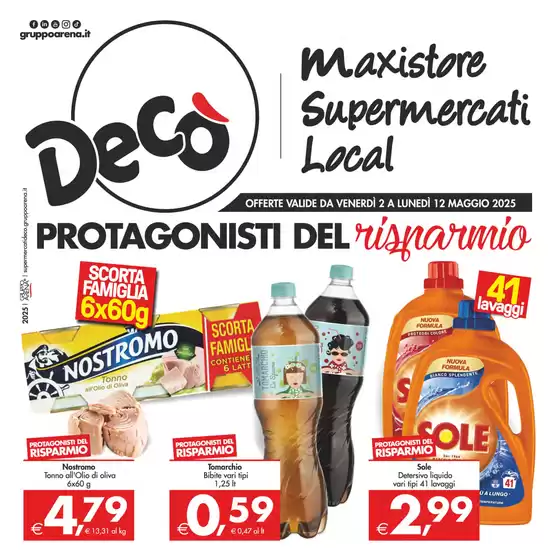 Volantino Decò a Salemi | Protagonisti del risparmio! | 2/5/2025 - 12/5/2025