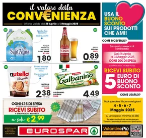 Volantino Eurospar a Limatola | Il valore della convenienza | 29/4/2025 - 3/5/2025