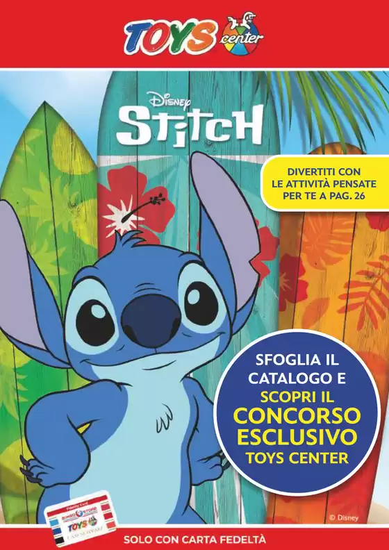 Volantino Toys Center a Latina | Concorso Stitch | 1/5/2025 - 31/5/2025
