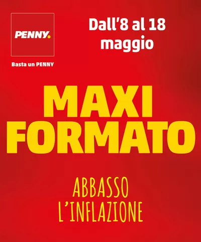 Volantino PENNY a Roma | Maxi Formato | 8/5/2025 - 18/5/2025