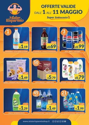 Offerte di Cura casa e corpo a Fisciano | Offerte valide dal 1 all 11 maggio in Mister Risparmio | 1/5/2025 - 11/5/2025