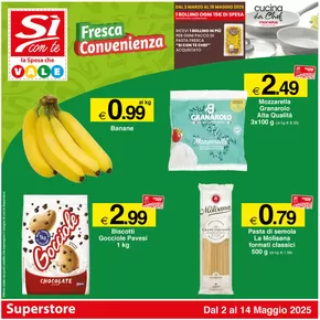 Volantino Si con te superstore a Valfornace | Fresca convenienza | 2/5/2025 - 14/5/2025