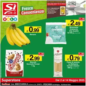 Volantino Si con te superstore a Pescosansonesco | Fresca convenienza | 2/5/2025 - 14/5/2025