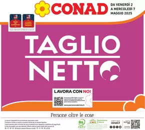 Volantino Conad a Pesaro | TAGLIO NETTO | 2/5/2025 - 7/5/2025