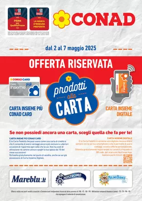Volantino Conad a Ancona | PRODOTTI ALLA CARTA | 2/5/2025 - 7/5/2025