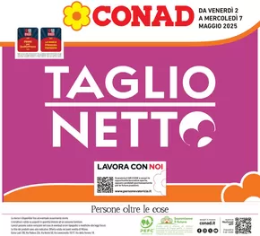 Volantino Conad a Verderio | TAGLIO NETTO | 2/5/2025 - 7/5/2025