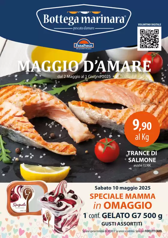 Volantino Panapesca a Savona | Maggio d'amare | 2/5/2025 - 1/6/2025