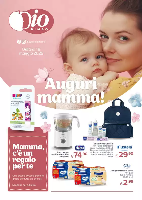 Volantino Io Bimbo a Taurianova | Auguri Mamma! | 2/5/2025 - 18/5/2025