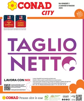Volantino Conad City a Rimini | TAGLIO NETTO | 2/5/2025 - 8/5/2025