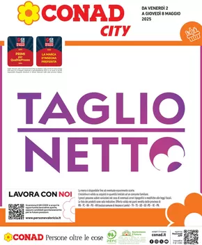 Volantino Conad City | TAGLIO NETTO | 2/5/2025 - 8/5/2025
