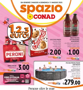 Volantino Spazio Conad a Cassaro | 1,2,3 Euro | 2/5/2025 - 11/5/2025