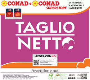 Volantino Conad Superstore a Rimini | TAGLIO NETTO | 2/5/2025 - 7/5/2025