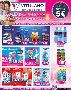 Offerte di Cura casa e corpo a Trani | Speciale festa dell mamma in Vitulano Drugstore | 30/4/2025 - 13/5/2025