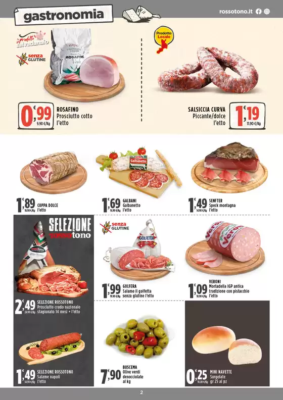Volantino Supermercati Rossotono Easy a San Giovanni in Fiore | Convenienza imperdibile | 2/5/2025 - 10/5/2025