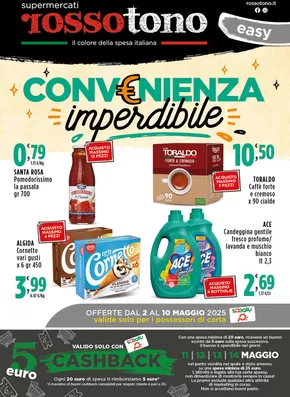 Volantino Supermercati Rossotono Easy a San Luca | Convenienza imperdibile | 2/5/2025 - 10/5/2025