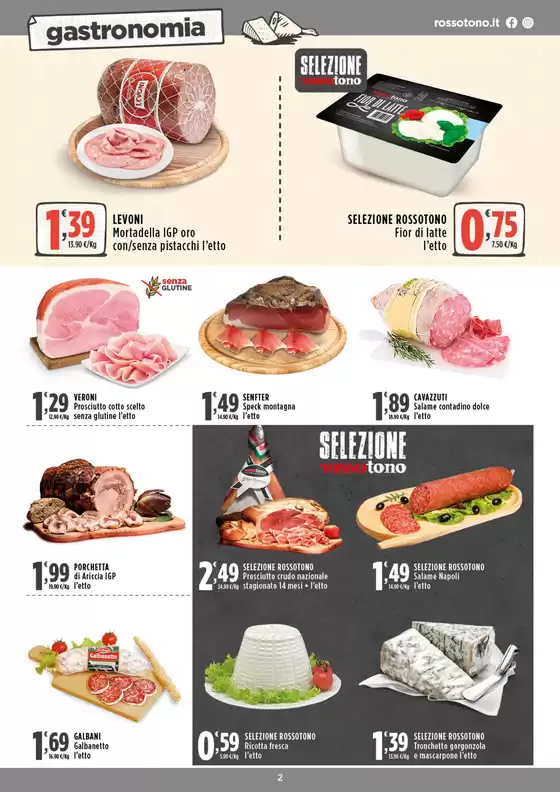Volantino Supermercati Rossotono Easy a Oria | Convenienza imperdibile | 2/5/2025 - 10/5/2025