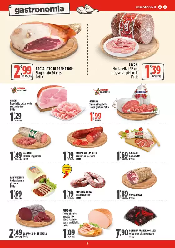 Volantino Supermercati Rossotono Market a Caulonia | Convenienza imperdibile | 2/5/2025 - 10/5/2025