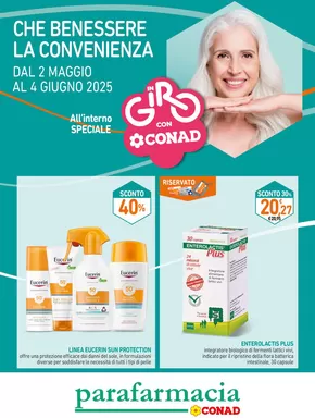 Volantino Parafarmacia Conad a Trezzo sull'Adda | CHE BENESSERE LA CONVENIENZA | 2/5/2025 - 4/6/2025