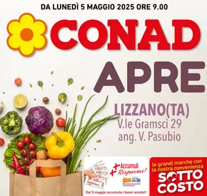 Volantino Conad | Conad apre a Lizzano! | 5/5/2025 - 14/5/2025