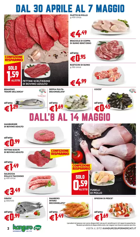 Volantino Kanguro a Belluno | Offerte imperdibili | 30/4/2025 - 14/5/2025